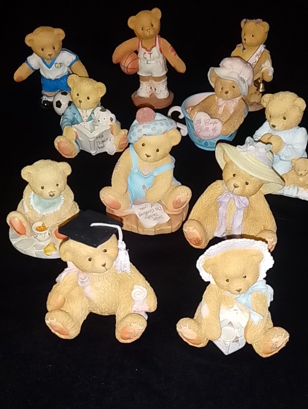 Bundle  Of 11 Cherished Teddies